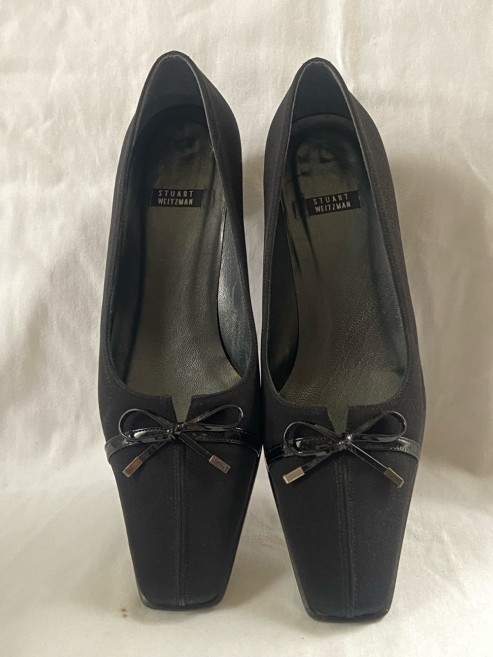 Stuart Weitzman Purple Shoe Box with Gold Logo